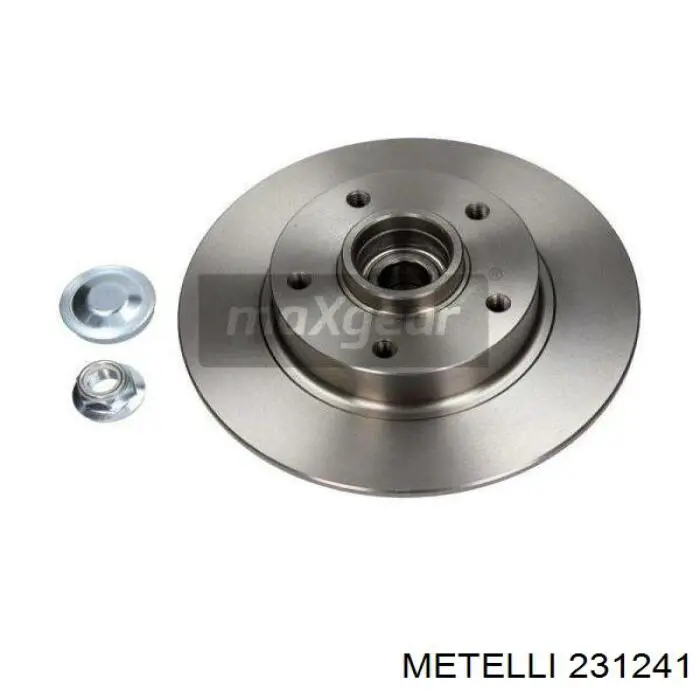 Гальмівні диски 231241 Metelli