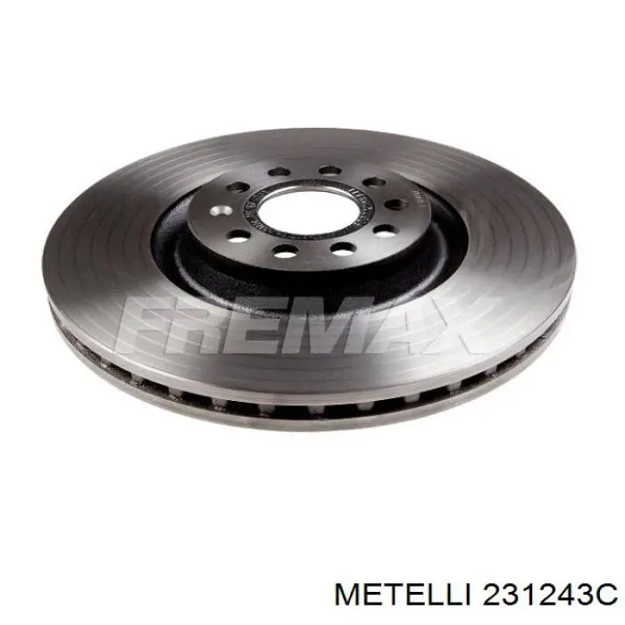 231243C Metelli Гальмо дискове переднє