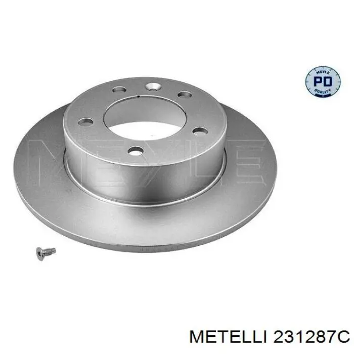 231287C Metelli Дискові гальма