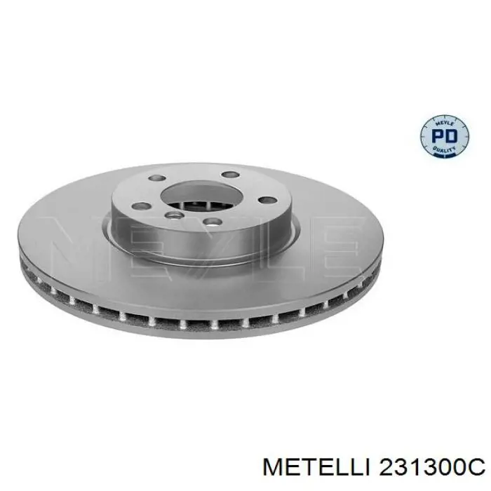 231300C Metelli Гальмо дискове переднє