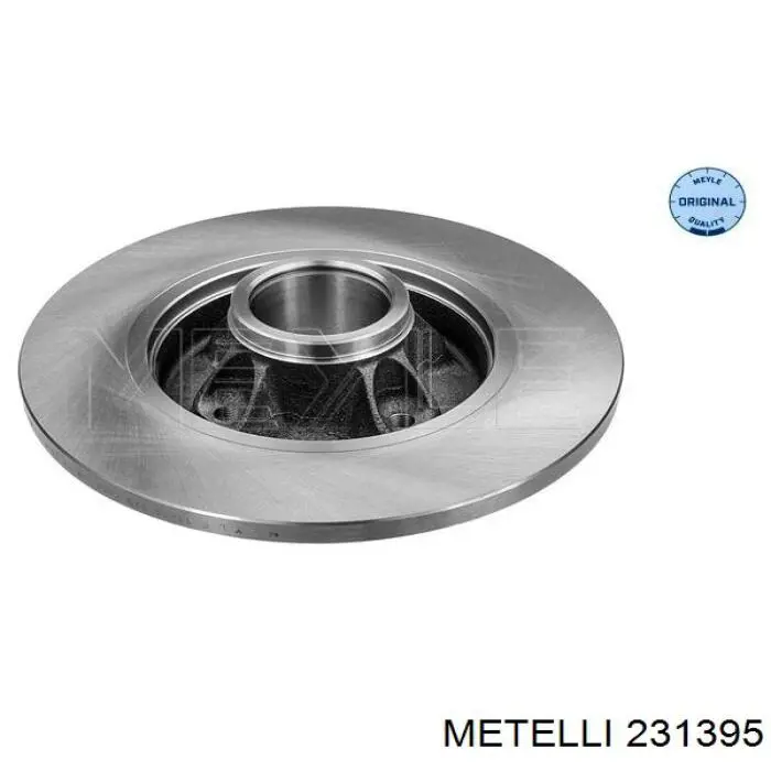Гальмівні диски 231395 Metelli