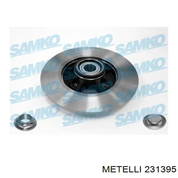 231395 Metelli Дискові гальма