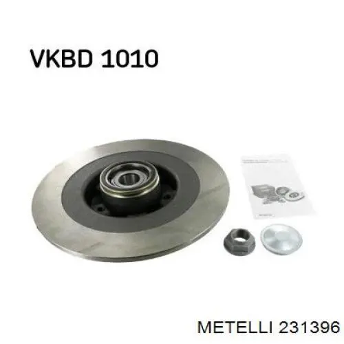 231396 Metelli Дискові гальма