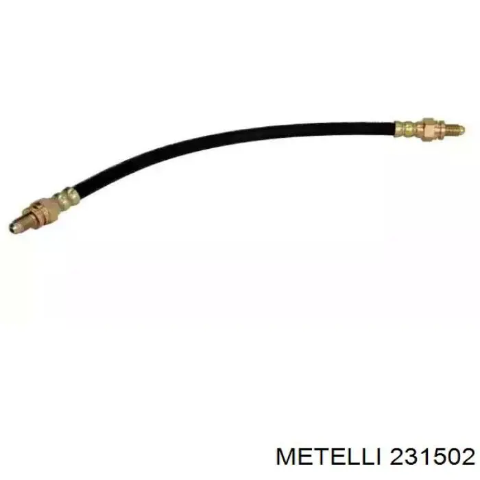 Диск гальмівний задній Metelli 231502