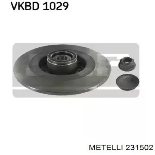 Задні дискові гальма Metelli 231502 ціна, від 79.84 USD