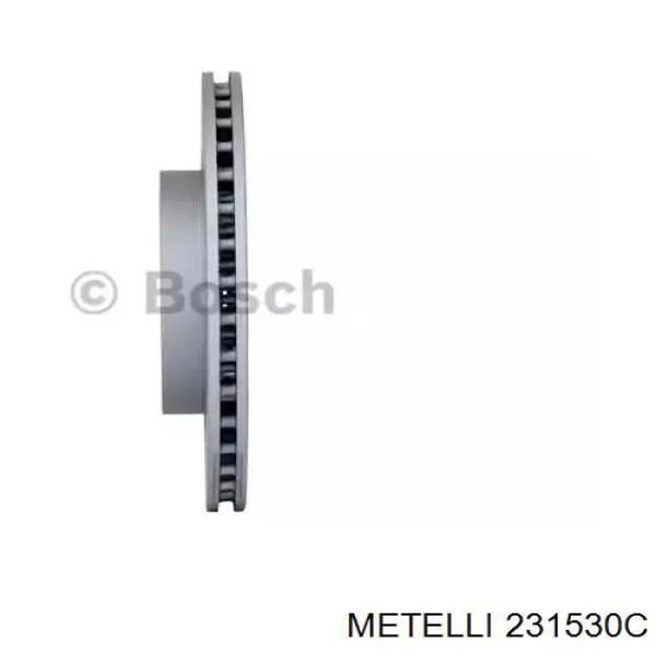 Гальмівні диски передні 231530C Metelli