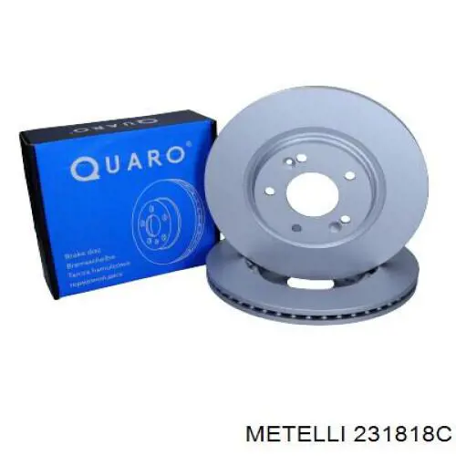 231818C Metelli Гальмо дискове переднє