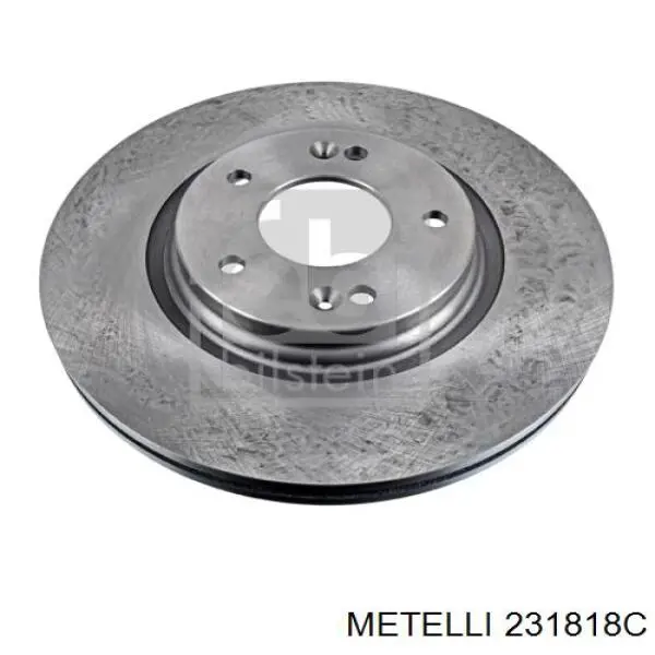 Диск переднього гальма Metelli 231818C ціна, від 54.68 USD
