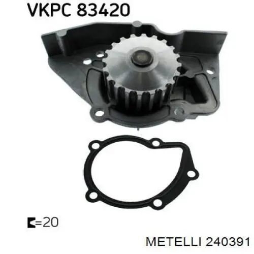 Помпа 240391 Metelli