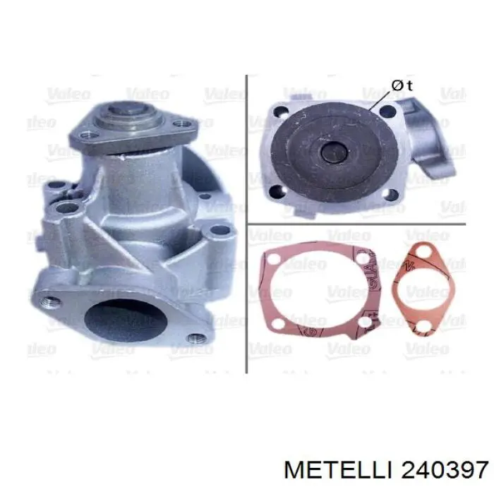 Помпа охолодження Fiat/Alfa/Lancia 71719670 ціна, від 36.32 USD