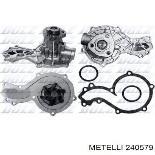 Помпа водяна (насос) охолодження, в зборі з корпусом 240579 Metelli