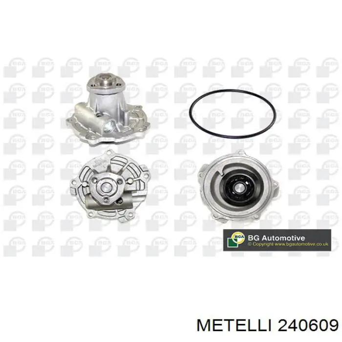 Купити 240609 Metelli Насос охолоджуючої рідини