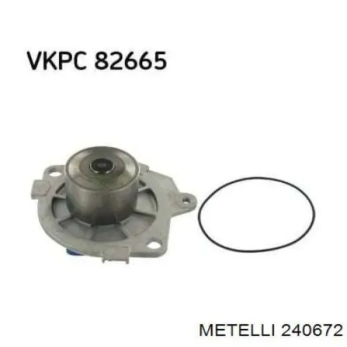 Помпа охолодження Metelli 240672 ціна, від 27.65 USD