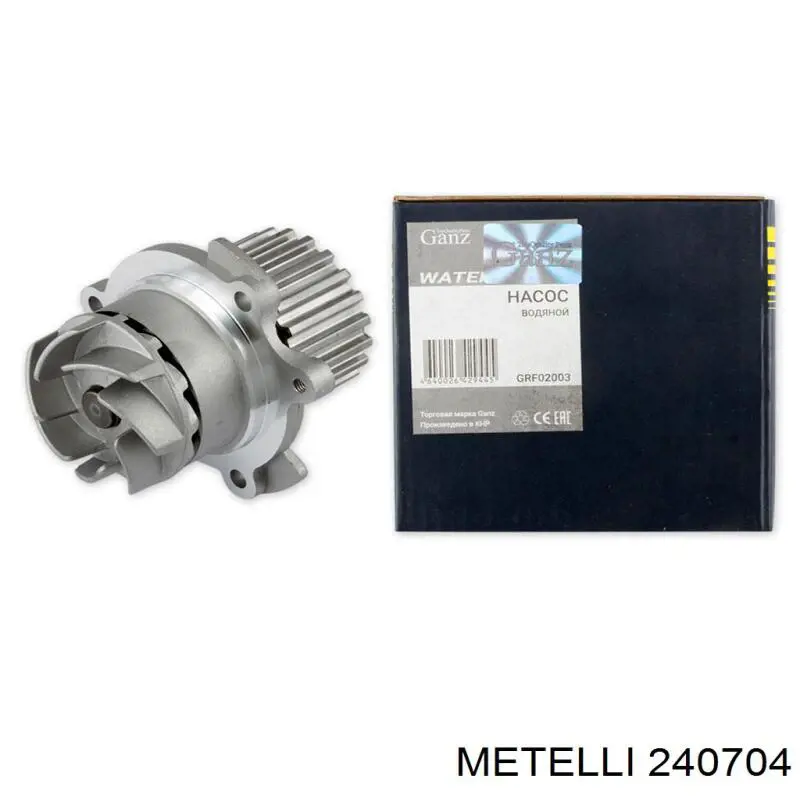 Водяний насос Metelli 240704