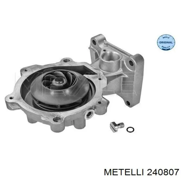 Помпа водяна (насос) охолодження, в зборі з корпусом 240807 Metelli