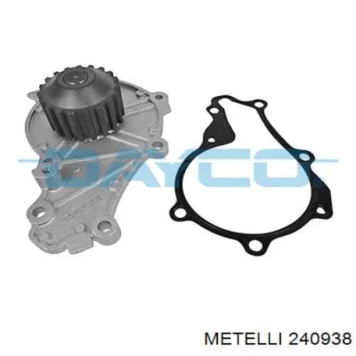 Купити 240938 Metelli Насос охолоджуючої рідини