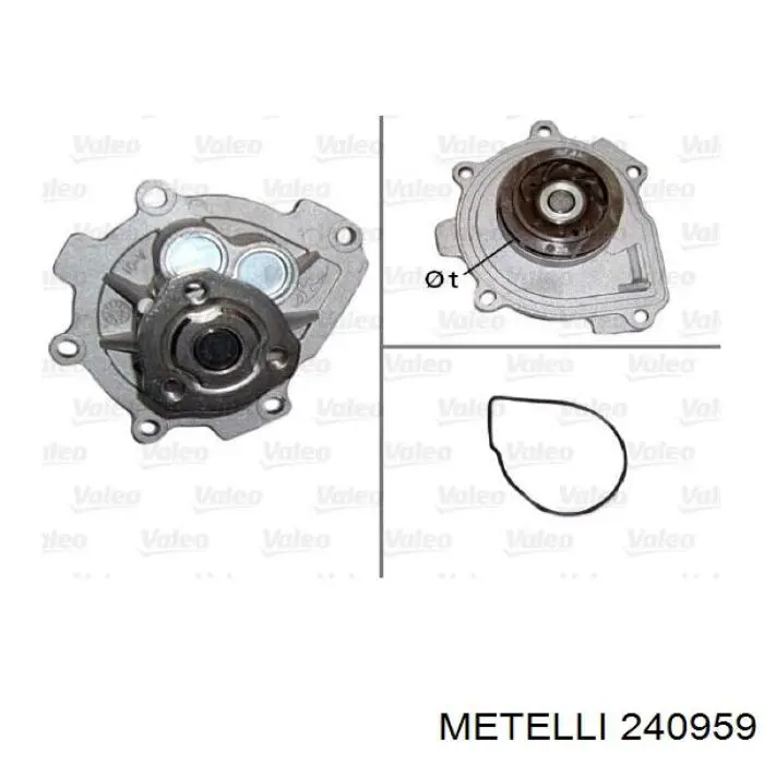 Помпа 240959 Metelli