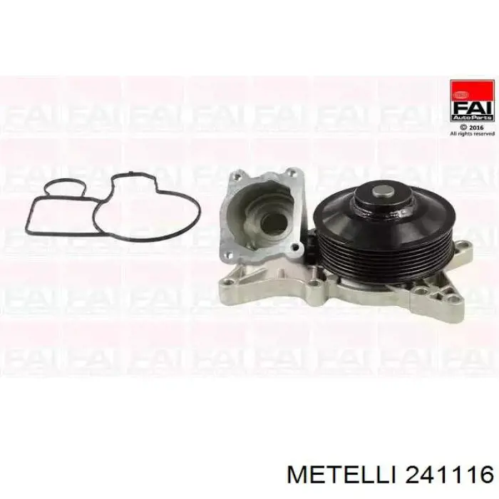 Купити 241116 Metelli Насос охолоджуючої рідини