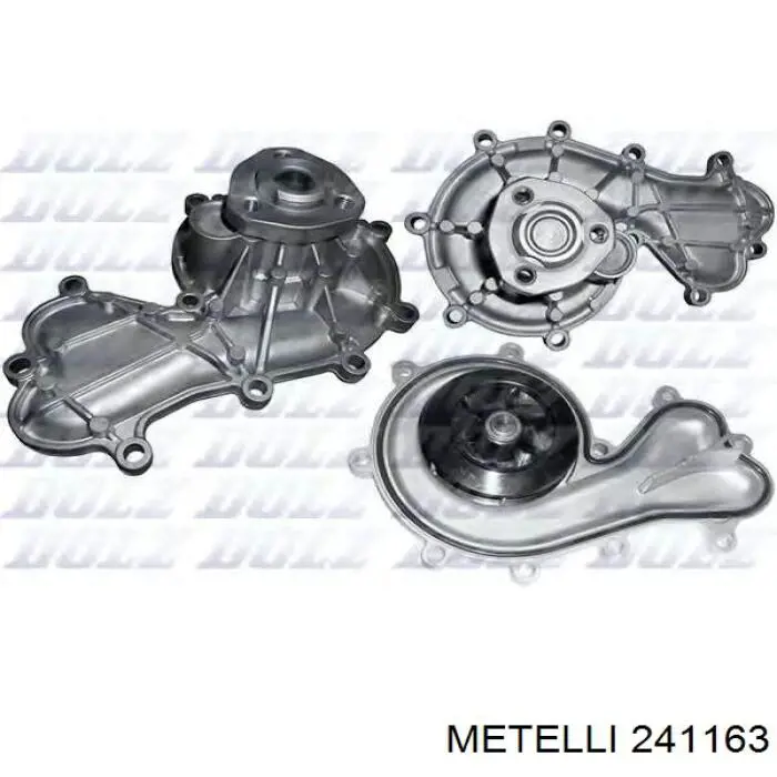 Купити 241163 Metelli Насос охолоджуючої рідини