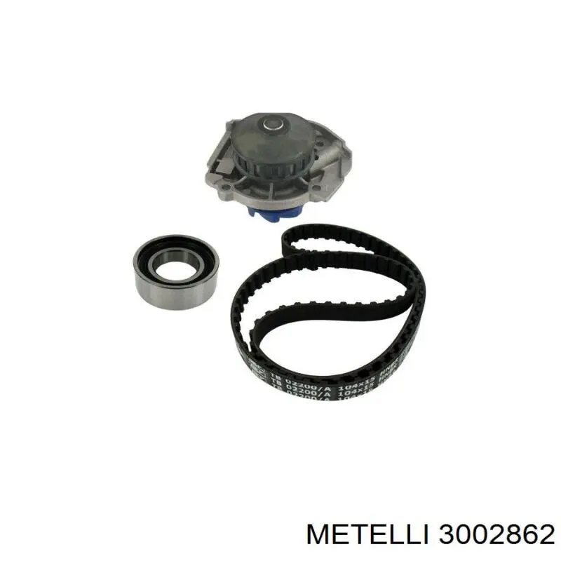 Комплект ГРМ Metelli 3002862 ціна, від 44.07 USD