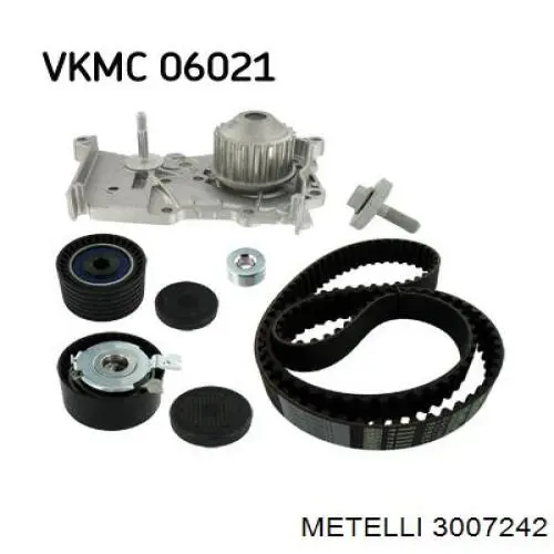 3007242 Metelli Ремінь ГРМ, комплект