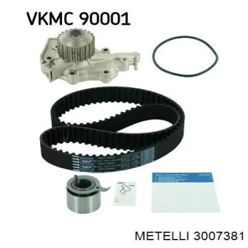 Комплект ГРМ Metelli 3007381 ціна, від 54.46 USD