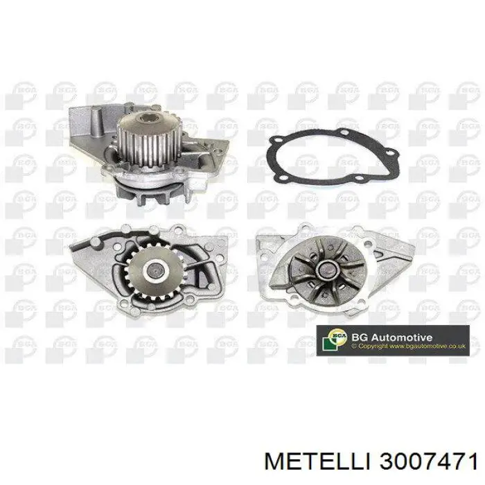 Комплект ГРМ Metelli 3007471 ціна, від 86.53 USD