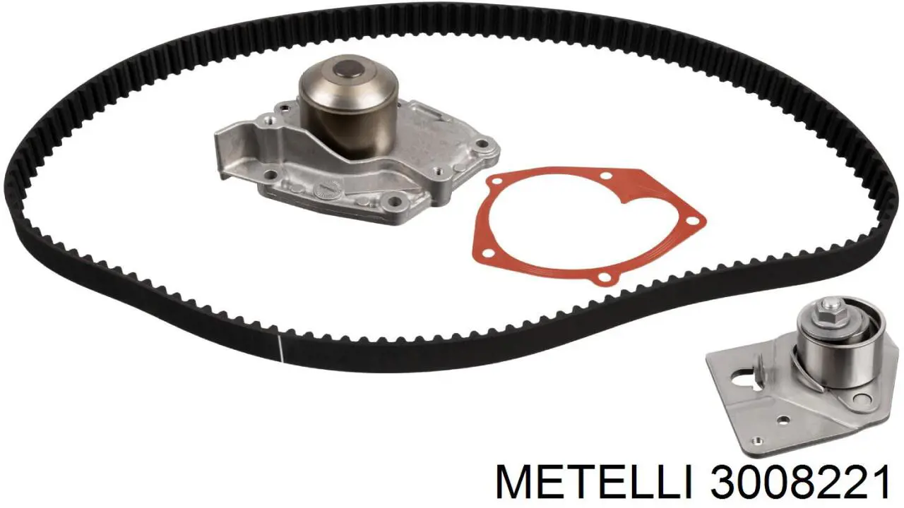 Комплект ГРМ Metelli 3008221 ціна, від 90.81 USD