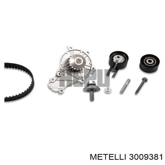Комплект ГРМ Metelli 3009381 ціна, від 81.20 USD
