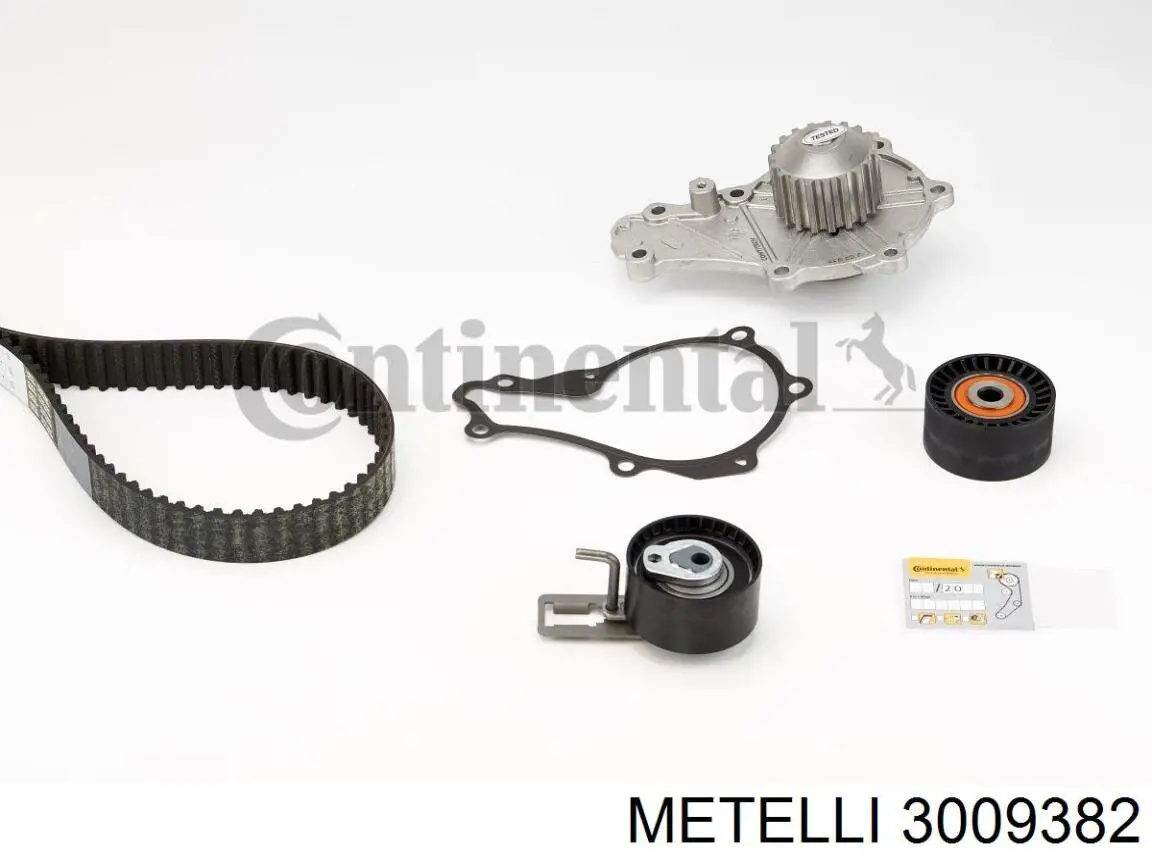 Комплект ГРМ 3009382 Metelli