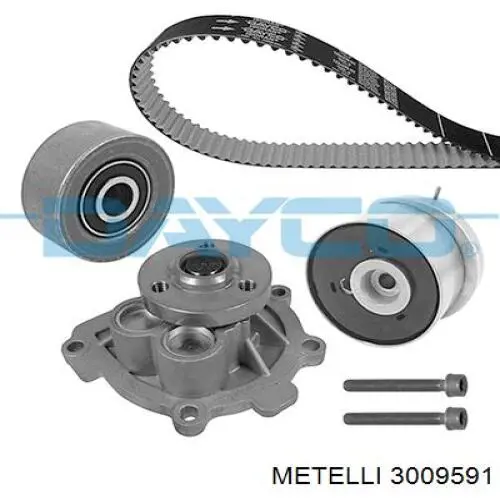 Комплект ГРМ 3009591 Metelli