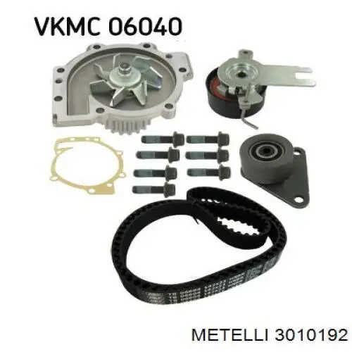 Купити 3010192 Metelli ГРМ ремень
