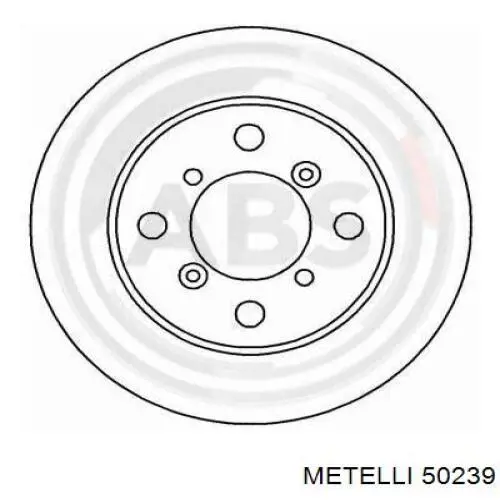 Циліндр головний гальма (Гідротормоз) Metelli 50239 ціна, від 60.05 USD