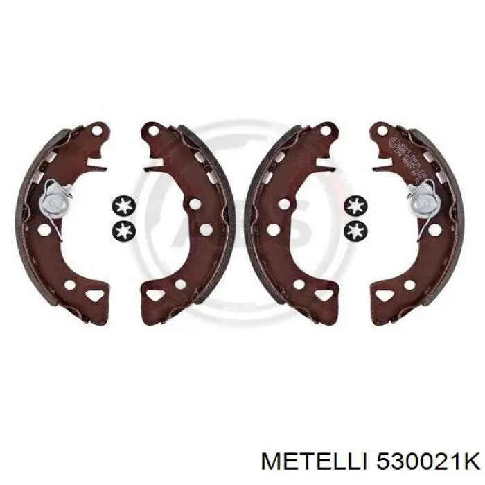 Колодки гальмові задні, барабанні Metelli 530021K ціна, від 15.60 USD