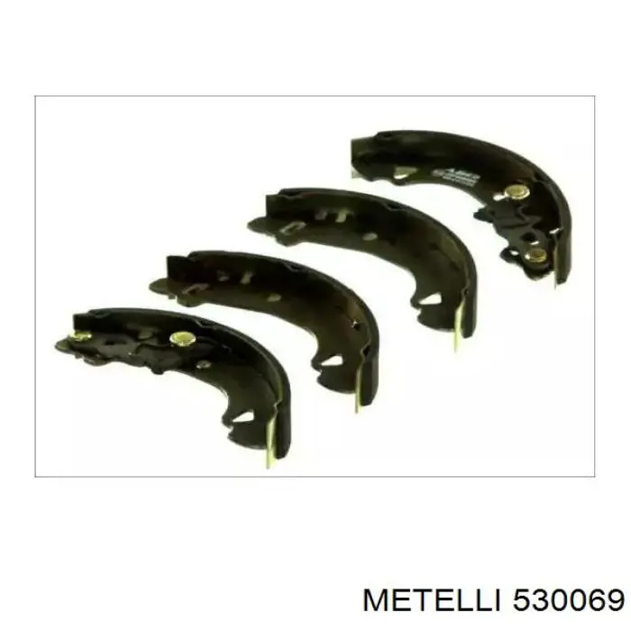 Купити 530069 Metelli Колодки гальмові задні, барабанні