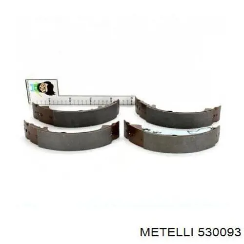 Гальма робочі задні ножні і гальмівні барабани Metelli 530093
