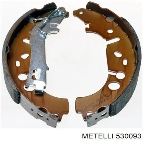 530093 Metelli Колодки гальмівні задні, барабанні