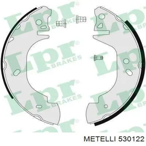 Колодки гальмові задні, барабанні 530122 Metelli