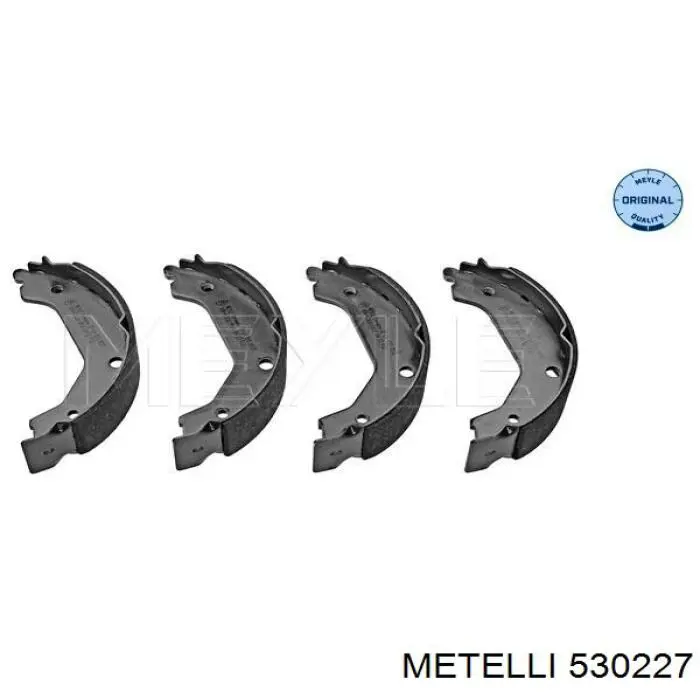 Колодки ручника/стоянкового гальма 530227 Metelli