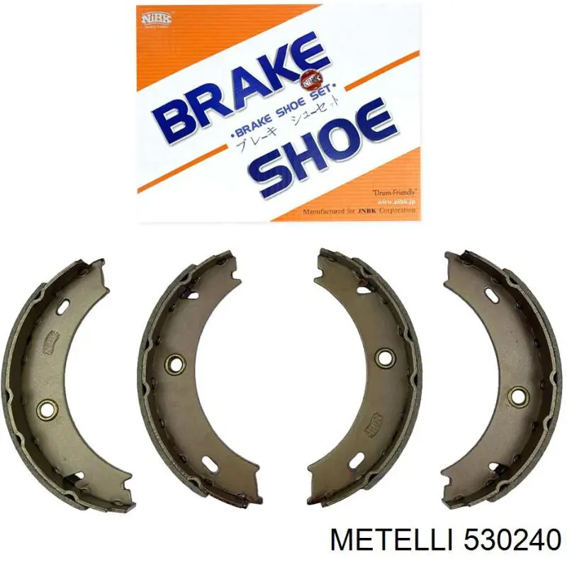 Колодки стоянкового гальма Metelli 530240