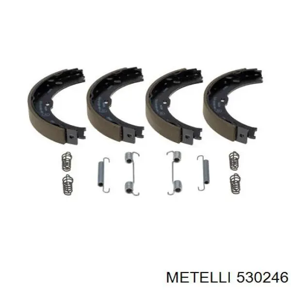 Колодки ручника / стоянкового гальма Metelli 530246 ціна, від 16.29 USD