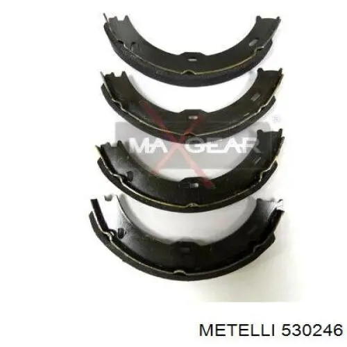 Купити 530246 Metelli Гальмівні колодки гальма стоянки
