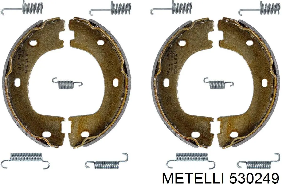 Колодки ручника / стоянкового гальма Metelli 530249 ціна, від 24.29 USD