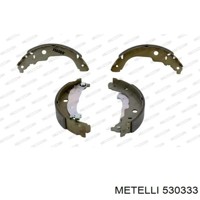 Купити 530333 Metelli Колодки гальмові задні, барабанні