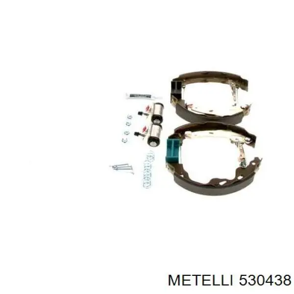 530438 Metelli Колодки гальмівні задні, барабанні