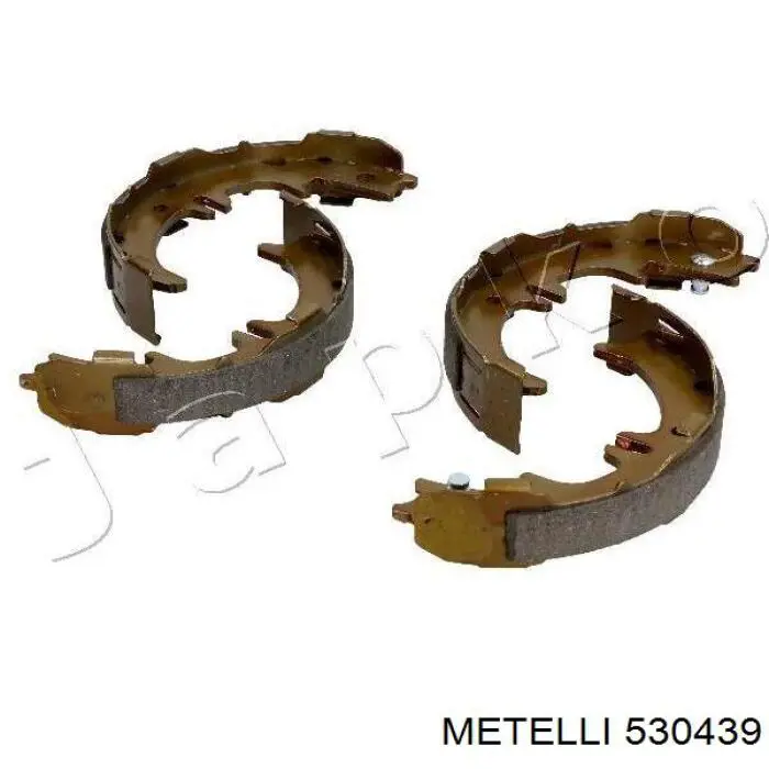 Колодки ручника 530439 Metelli