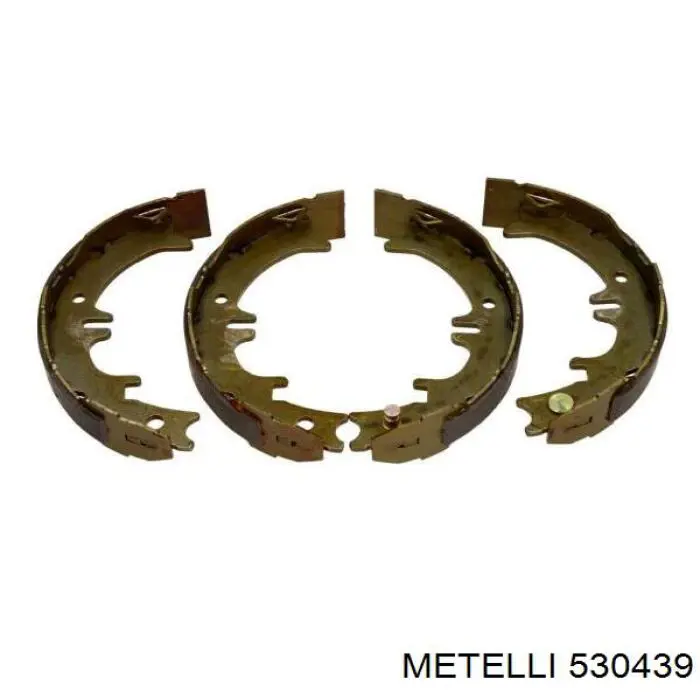 530439 Metelli колодки ручника/стоянкового гальма