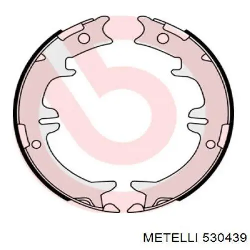 Купити 530439 Metelli Гальмівні колодки гальма стоянки