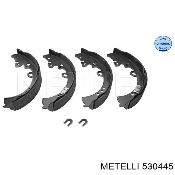 Колодки гальмові задні, барабанні 530445 Metelli