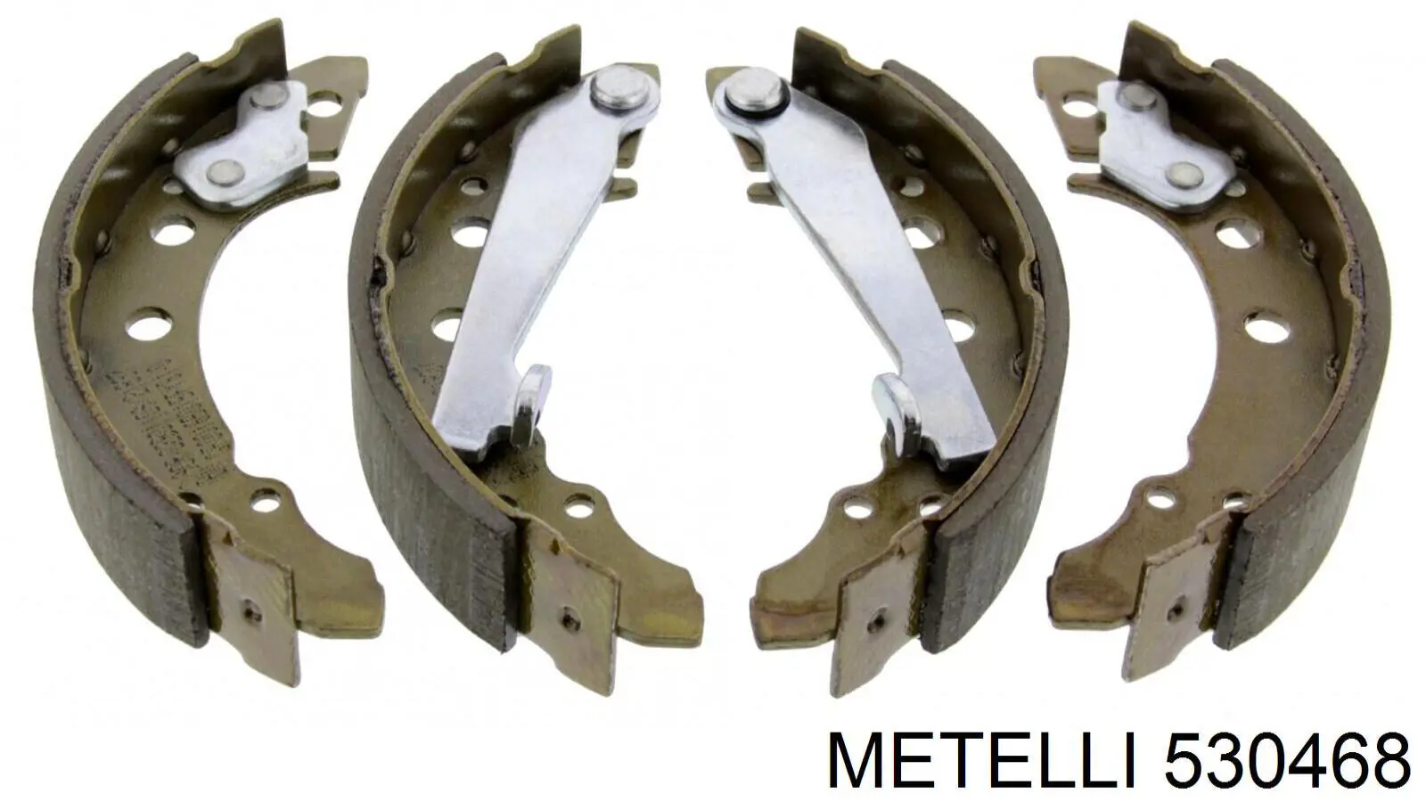 Купити 530468 Metelli Колодки гальмові задні, барабанні